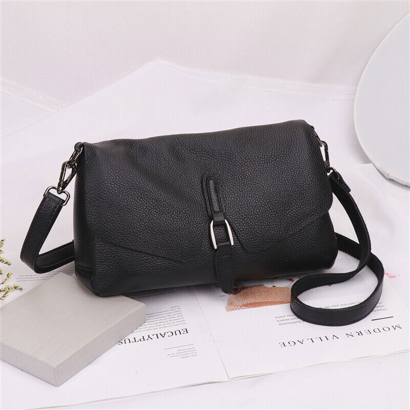 Pure Leather Handbag Shoulder Messenger Bag Female Layer Leather Portable Bag