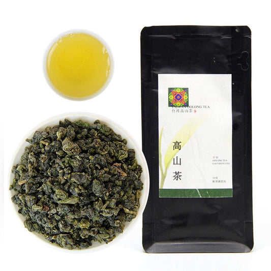 50g High Mountain Tea, Taiwan Alishan Tea, Gaoshan Oolong Tea, Gaoshan Cha