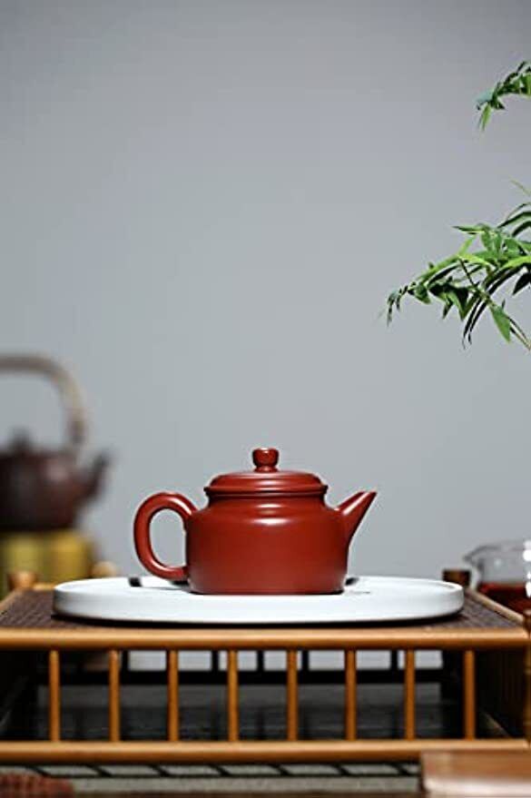 Yixing Clay Teapot 7oz Chinese Zisha Tea Pot Handmade Dahongpao Kungfu Tea Set