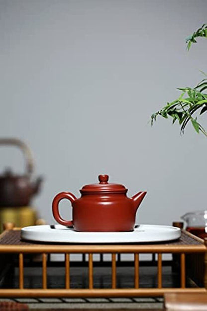 Yixing Clay Teapot 7oz Chinese Zisha Tea Pot Handmade Dahongpao Kungfu Tea Set