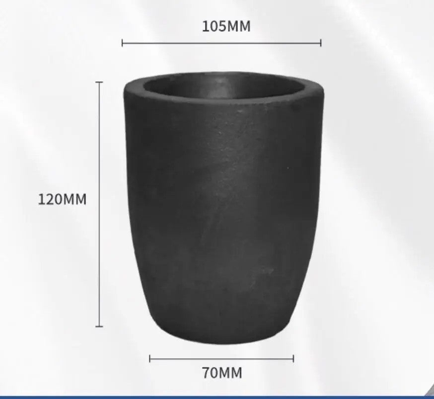 Silicon Carbide Crucible Metal Melting Furnace Casting Refining Smelting Tool