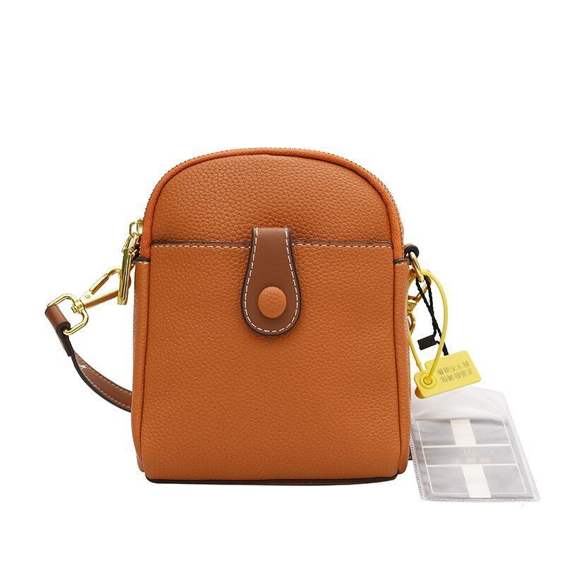 Genuine Cow Leather Bags Mini Messenger Bag Handbags Purse Small Shoulder Purse