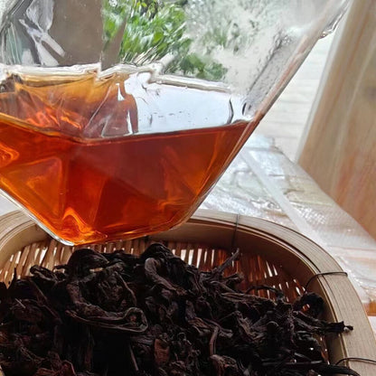 300g Yunnan Old Sheng Pu-erh Tea 2000 Banzhang Big Tree Loose Leaf Raw Pu'er Tea