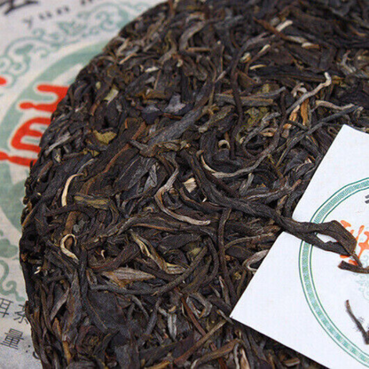 357g/12.59oz Puerh Tea Banzhang Jiao Mu Cake Tea Healthy Drink Health Care