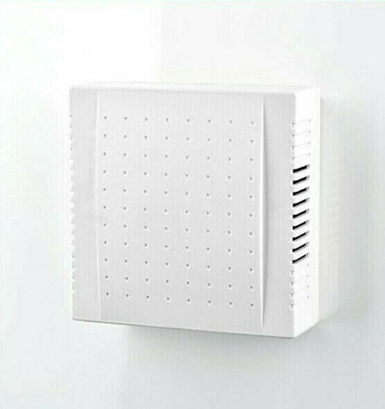 220V Office Hotel Door Bell 108x108x36mm ABS/PC Wired Panel Clear Sound Doorbell