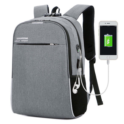 16"Laptop Men's Backpack Travel Anti-Theft USB Charging Shoulder Bag Outdoor