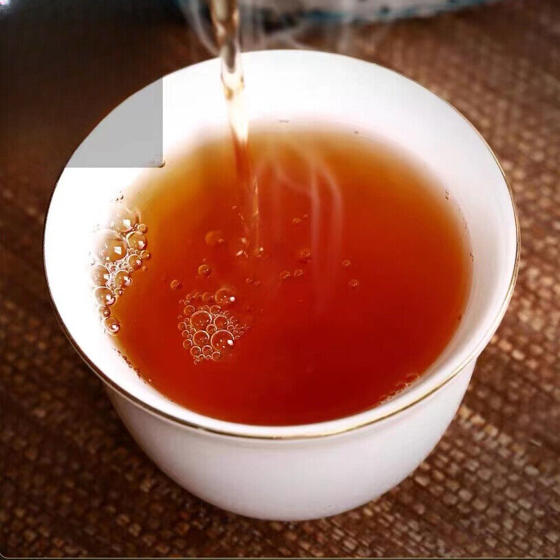 357g Yunnan Qizi Pu'er Cake Tea 2005 Menghai Bulang Pu-erh Raw Tea Puerh Raw Tea