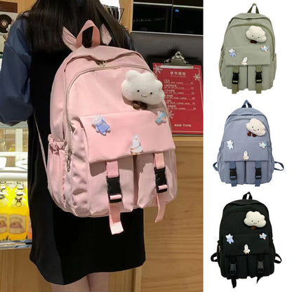 Womens Girls Backpack Student Bookbag Travel Bag School Bag Shoulder Bag*CA