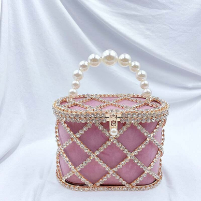 Diamond-Studded Party Handbags Chic Wedding Evening Clutch Bag Shoulder Bag