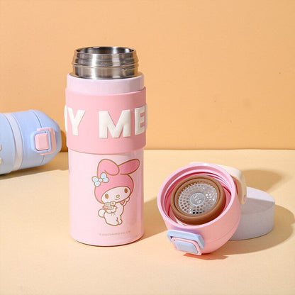 Thermos Mug Cinnamoroll Kuromi My Melody Stainless Steel Water Cup Water Bottle