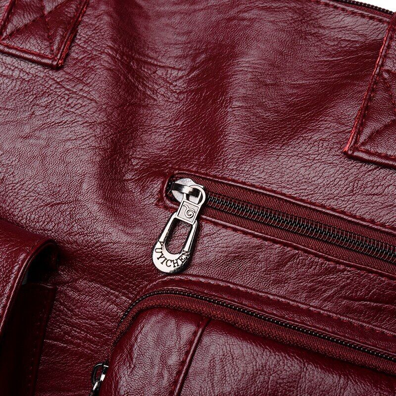 Women's Bag PU Leather Shoulder Bags Women Ladies Handbags