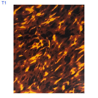 Acoustic Guitar Pickguard Material Self Adhesive Tortoise Plate Sheet 29x19x.6cm