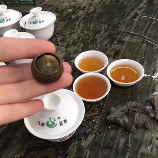 Certified Organic Small Orange Peel Old Pu-erh Cooked Tea Puer Black Tea 250g