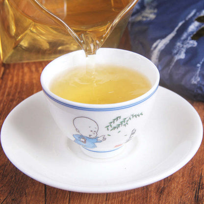 357g Puerh Shengcha Bada Arbor Raw Pu-erh Tea Cake Yunnan Organic Pu'er Tea