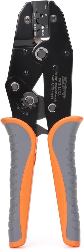 IWISS Ratchet Deutsch Crimp Tool for DT Connector Deutsch Open Barrel Terminal