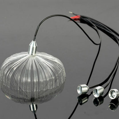 1 Piece Jellyfish String Light Colorful Fiber Optic Waterproof Garden Decor Lamp