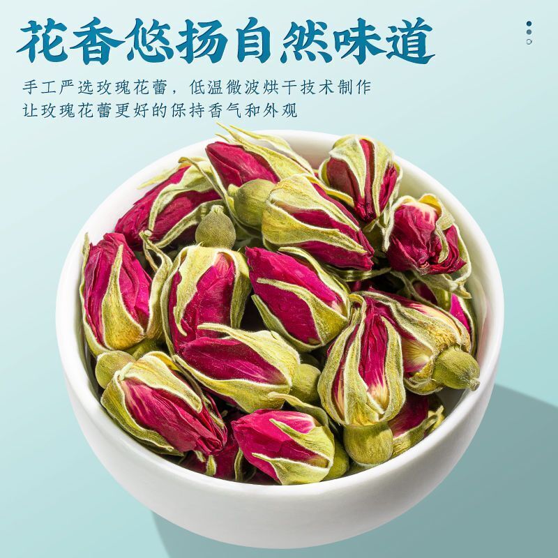 Rose Tea 250g Pingyin Rose Sulfur-Free Large Red Rose Dried Rose Health Care
