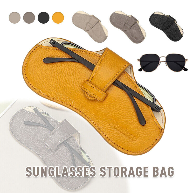 Portable PU Lightweight Eyeglasses Case Storage Bag Eyewear Packing Holder Cases