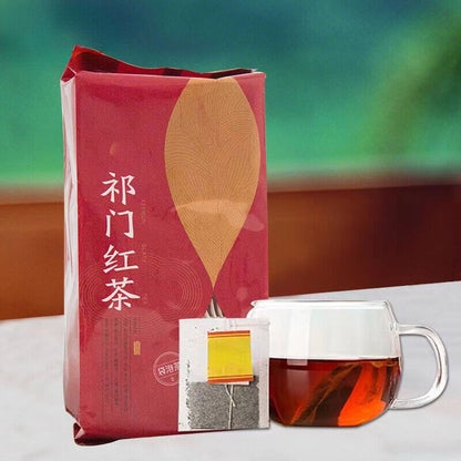 120g Qimen Black Tea Chinese Slimming Tea Loose Leaf Red Tea Bag Healthy Drink