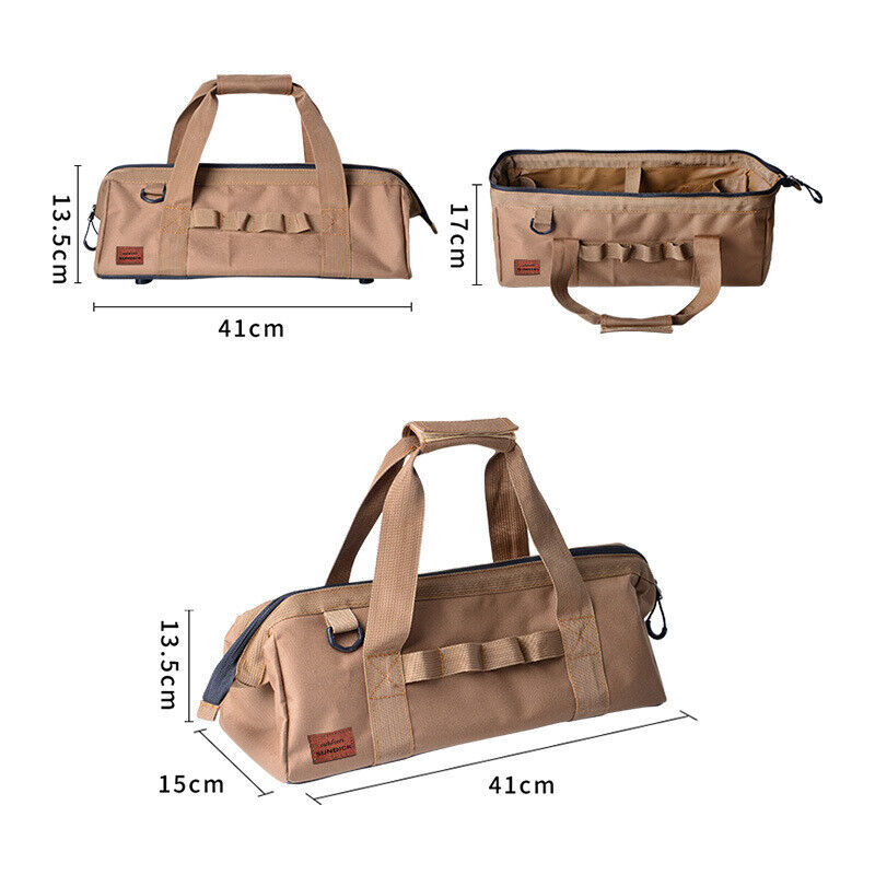 Outdoor Camping Tent Accessories Storage Bag Portable Kit Tool Debris Handbag