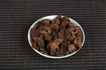 Dark Tea Yunnan Puerh Tea Spring Tea Head Golden Bud Ripe Tea 500g loose tea