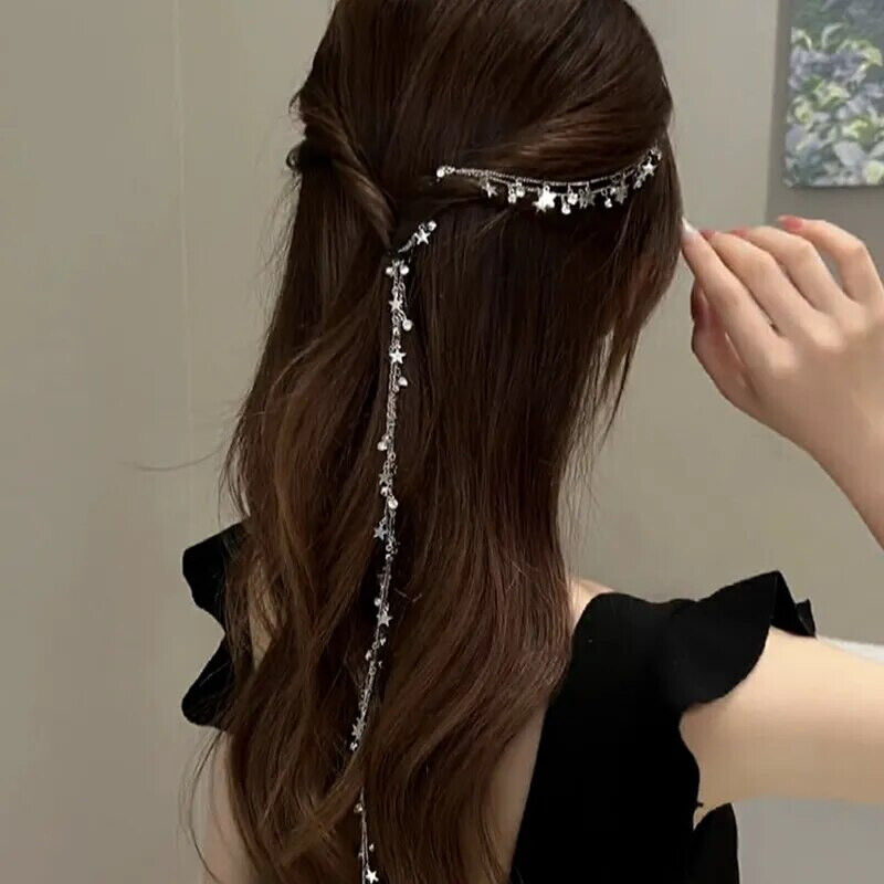 Women Hair Accessory Braid Dreadlocks Clips Decoration Chain Braided Tied Charms