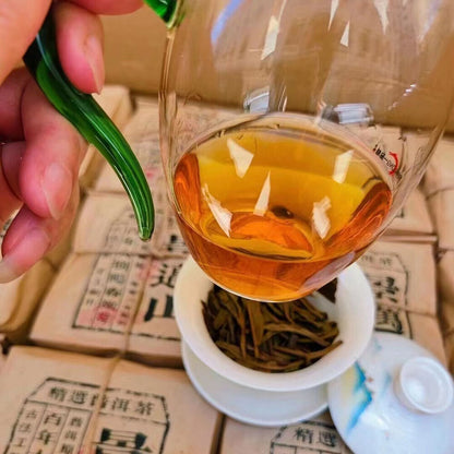 250g Yunnan Raw Pu-erh Tea 2003 Jing Mai Mountain Loose Leaf Aged Pu'er Raw Tea