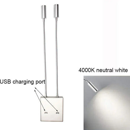 Wall Sconces USB LED Bedside Reading Lamps Lights Living Room Corridor Lighting