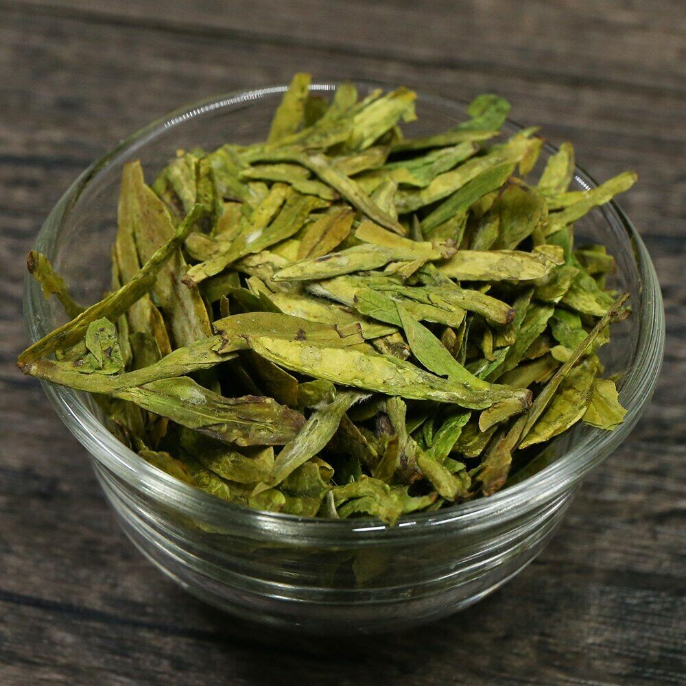 Lung Ching Tea Xihu Long Jing Longjing Green Tea Dragon Well 100g