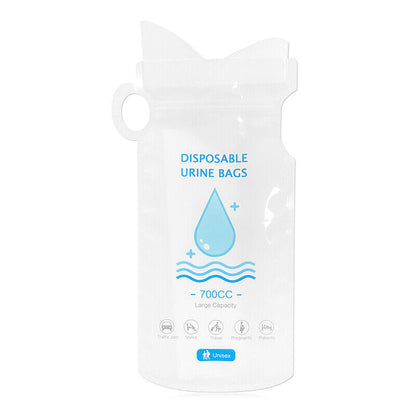 4Pcs 700ml Portable Toilet Pee Bag Camping Pee Bags Unisex Urine Bags Vomit Bags