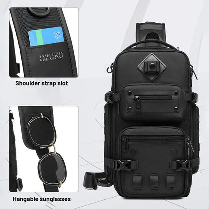 Men's Chest Bag Outdoor Tactical One Shoulder Bag Sports Bag Man Shoulder Bag