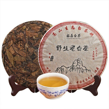 350g 2015 Fuding Wild Old White Tea High Mountain Bai Cha Shou Mei Loose Leaf