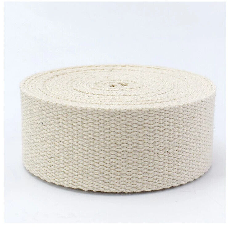 Belt Strapping 9Meter Polyester Cotton DIY Webbing Ribbon Backpack Strap 20~50mm