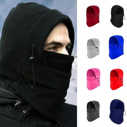 Winter warm Fleece beanie hat skull bandana neck warmer balaclava Unisex Cover