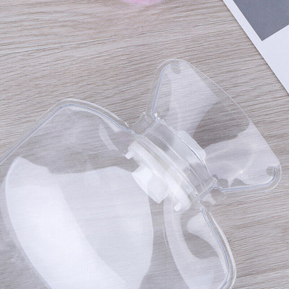 Cute PVC Relief Stress Pain Hot Water Bottle Bag Soft Reusable Hand WarmerA D QH