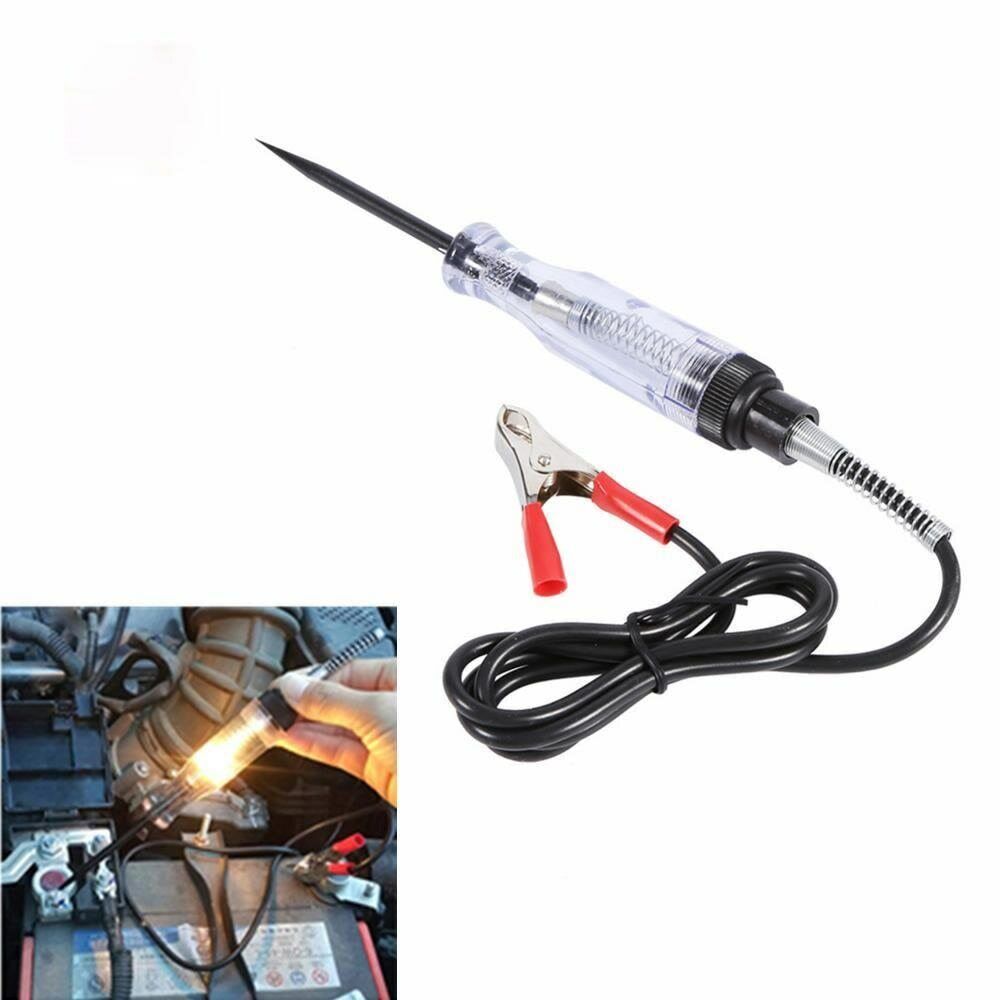 Test Pen Vehicle Transparent Circuit Digital Voltage Tester Car Diagnostic Tools