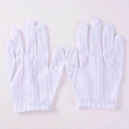 Watch Repair Tool Multifunctional Anti-Static Dust-Free Gloves Work Mittens 21cm