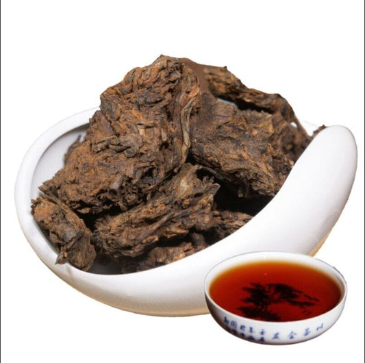 200g Natural Flavor Mini Tuocha Ripe Pu-Erh Tea Black Tea Yunnan Puer Herb Drink