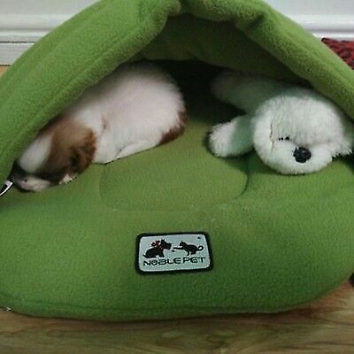 Cave Crate Cozy Warm Winter Bed House Sleeping Bag Plush Mat Pet Dog Cat Puppy