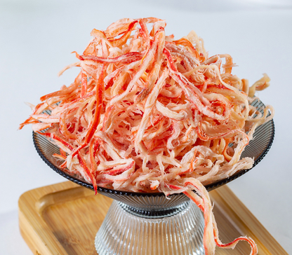 Snacks Shredded Squid Chinese Food Seafood 即食海鲜特产手撕原味烤鱿鱼条 原味鱿鱼丝500g/袋