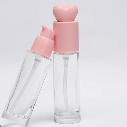 Cosmetic Container 30ml Glass DIY Empty Liquid Foundation Essence Lotion Bottles