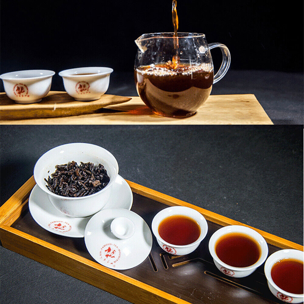 Puerh, 2019, Six Tea Mountains, No. Grade Pu'er Tea Lu No. Ripe Tea, 357g, Ripe