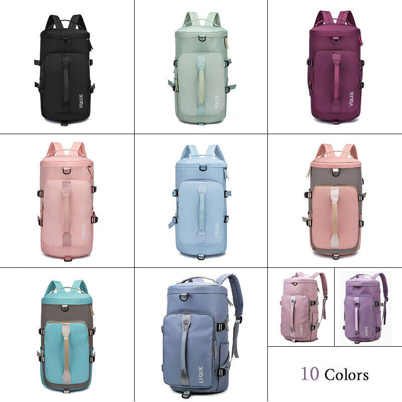 Waterproof Fitness Sport Backpack Men Women Shoulder Bag Yoga Dry Wet Separation