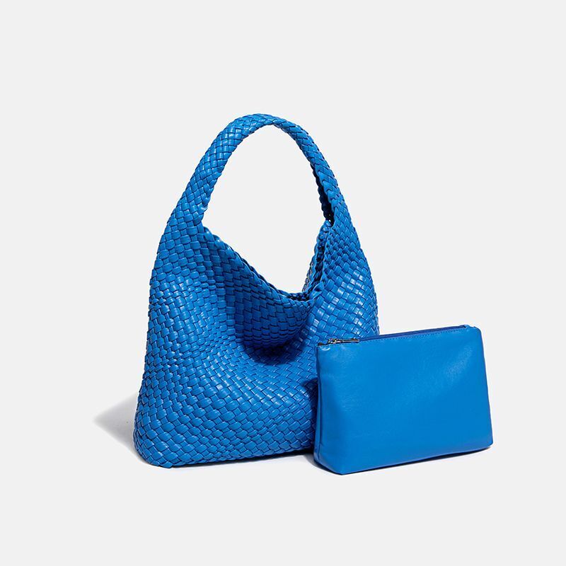Luxury Woven Tote Bags Style Fashion Large Shoulder Bag Handbag Shopping Purse