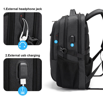 Business Backpack Men Travel Notebook Laptop Backpack Bag MaleTeen