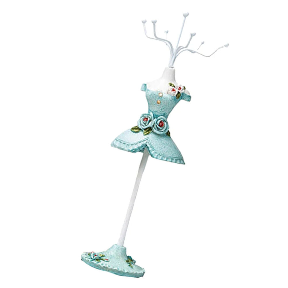 Jewelry Display Holder Resin Mannequin Dress Necklace Earring Bracelet Organizer