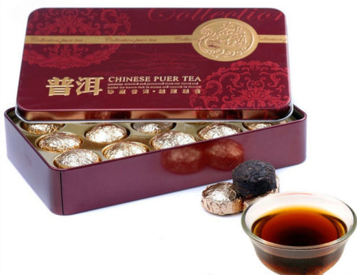 Mini Tuocha Tin Packaging Black Tea Natural Puerh Tea Gifts Chinese Slimming Tea