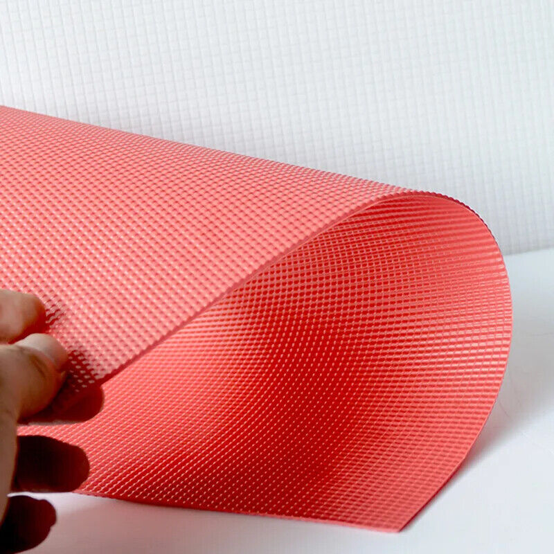 Dollhouse Sandplate Parts 20x30cm PVC Red Tile Fish Scale Wall Model Accessories