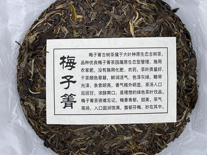 Pu Erh, Sheng Jiayuan, Mei Zijing, 2020y, raw tea, 357g