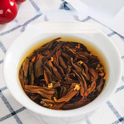 70g Natural Sweet-scented Osmanthus Black Tea Chinese Dried Osmanthus Flower Tea